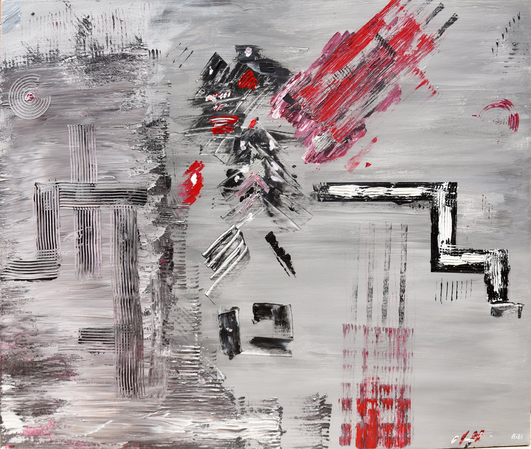 Escape, peinture de Habib Khoury