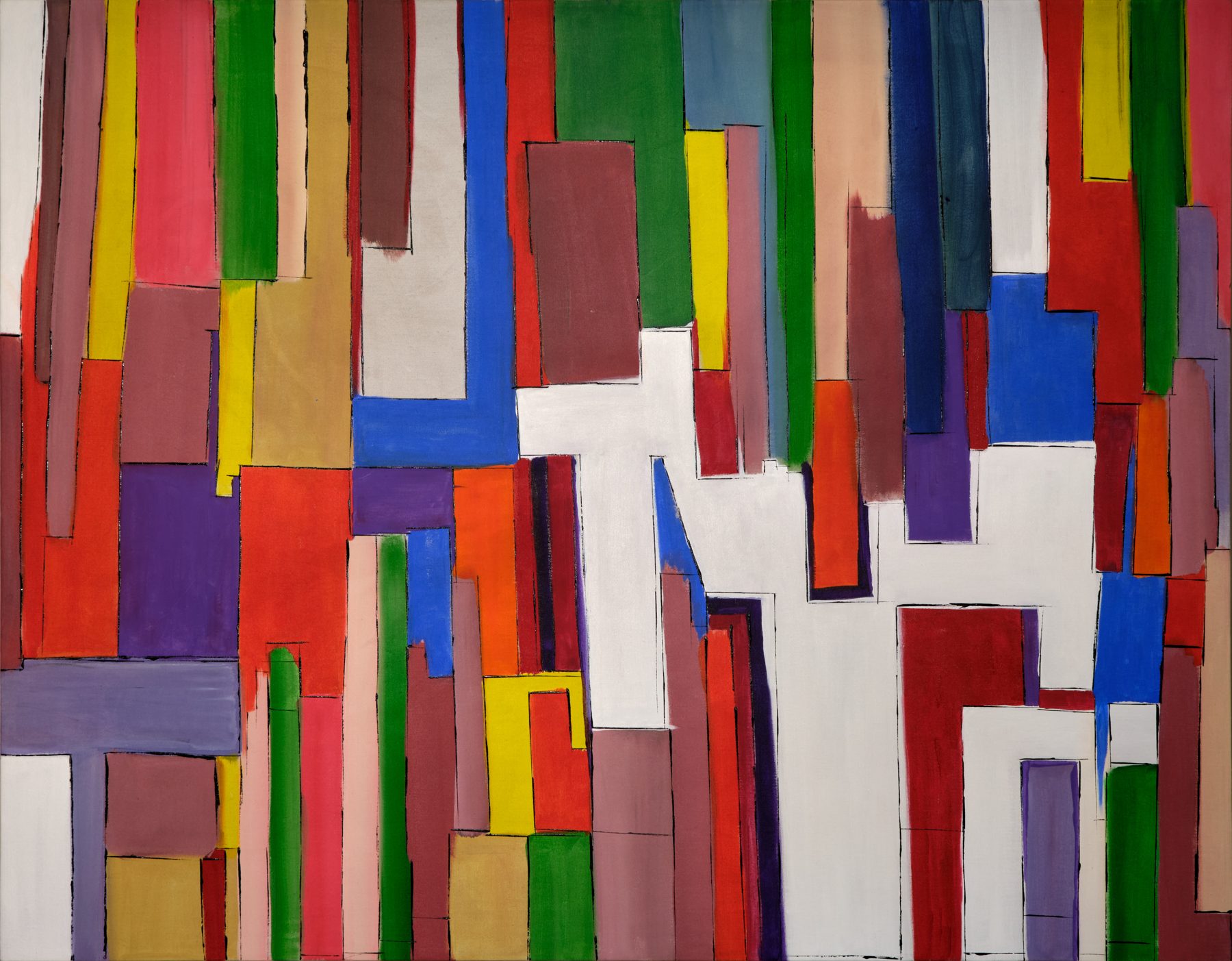 Form Color, painting by Habib Khoury