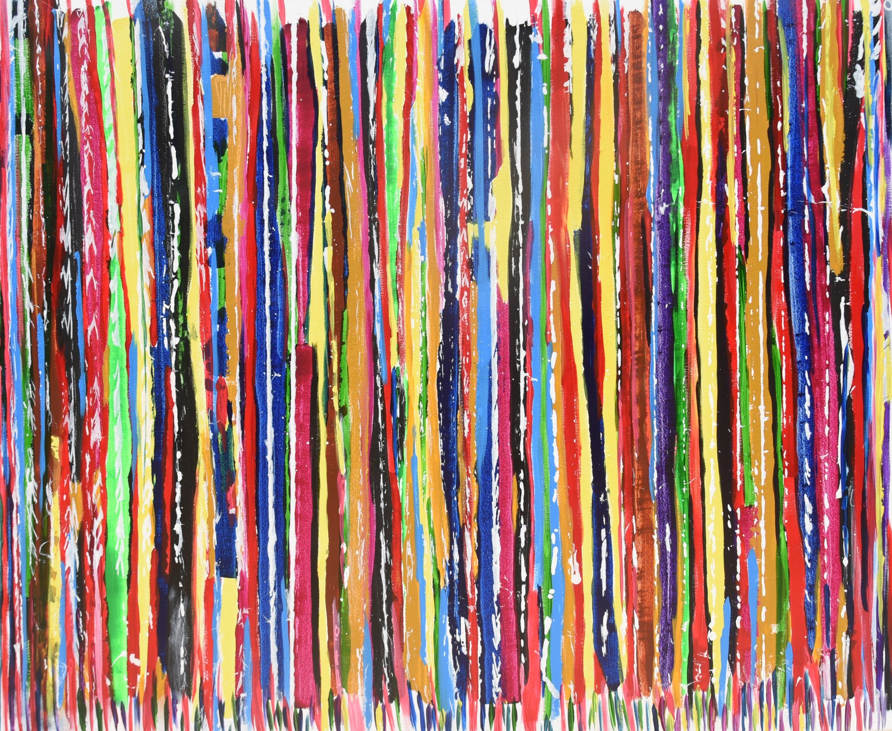 Pencils, painting by Habib Khoury