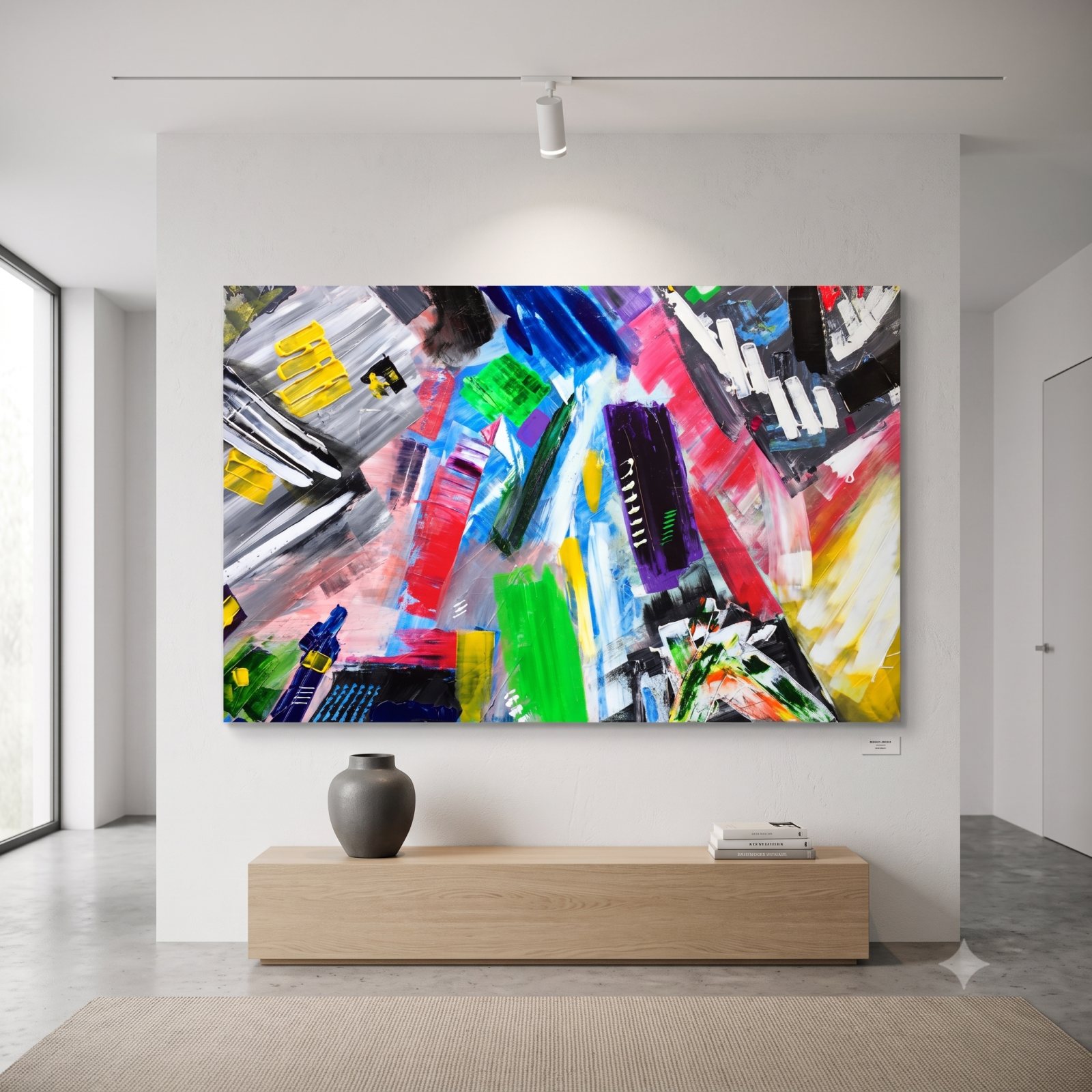 Build In shown in a room (digital mock-up)