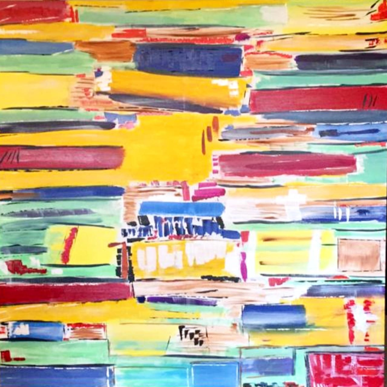 Tribute Color, painting by Habib Khoury